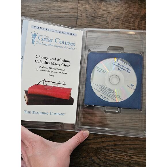 Great Courses Teaching Company Change and Motion Calculus Made Clear Pt 1 - Picture 2 of 2